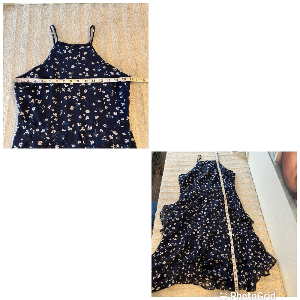 New Banana Republic Sleeveless Gauze Tiered Cool‎ Combo Dress Floral Women's 4 - Picture 10 of 10